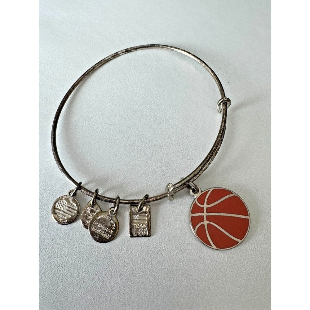 2016 Alex & Ani Basketball Charm Bracelet‎